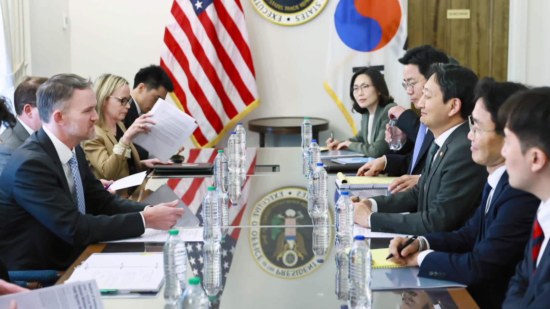 오늘 한미 ‘관세협의’ 장관급 <br>회동…중간 점검