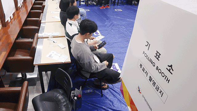 오후 5시 대선 전국 투표율 73.9%…20대 대선 때보다 0.3%p↑