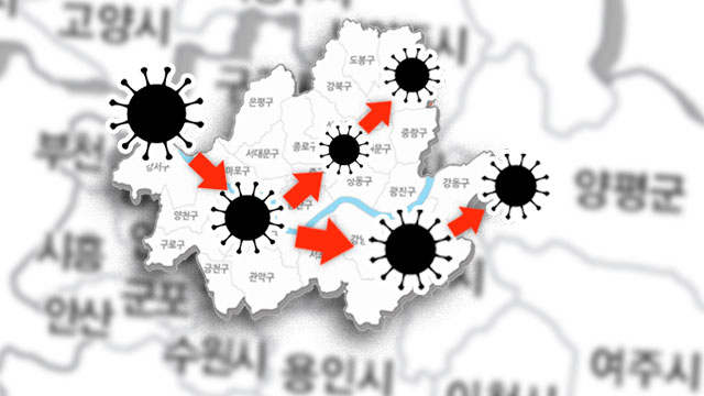 꼬리 무는 수도권 ‘n차 감염’ 이렇게 퍼졌다