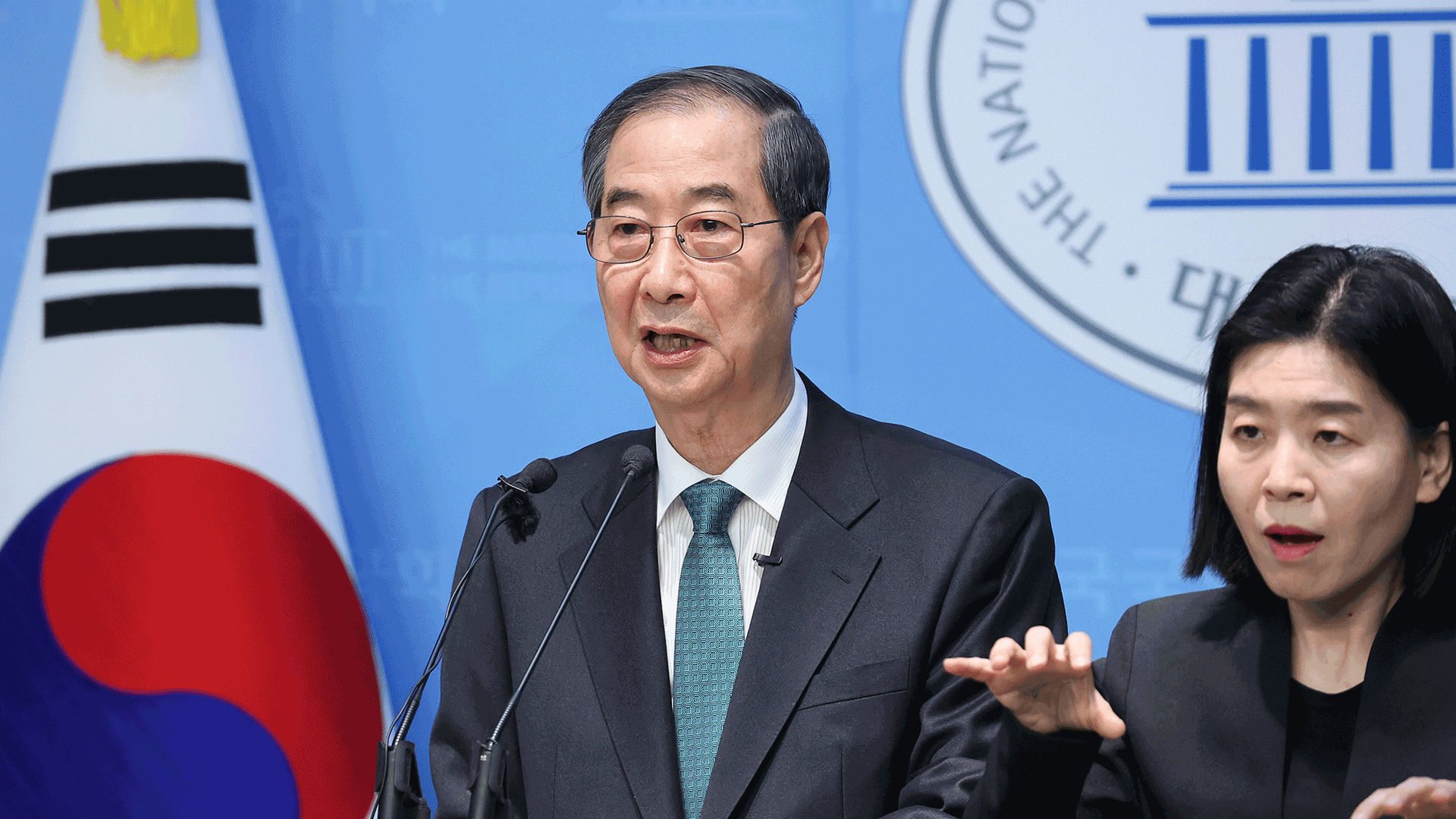 한덕수, 대선 출마 선언…‘개헌·임기단축’ 공약