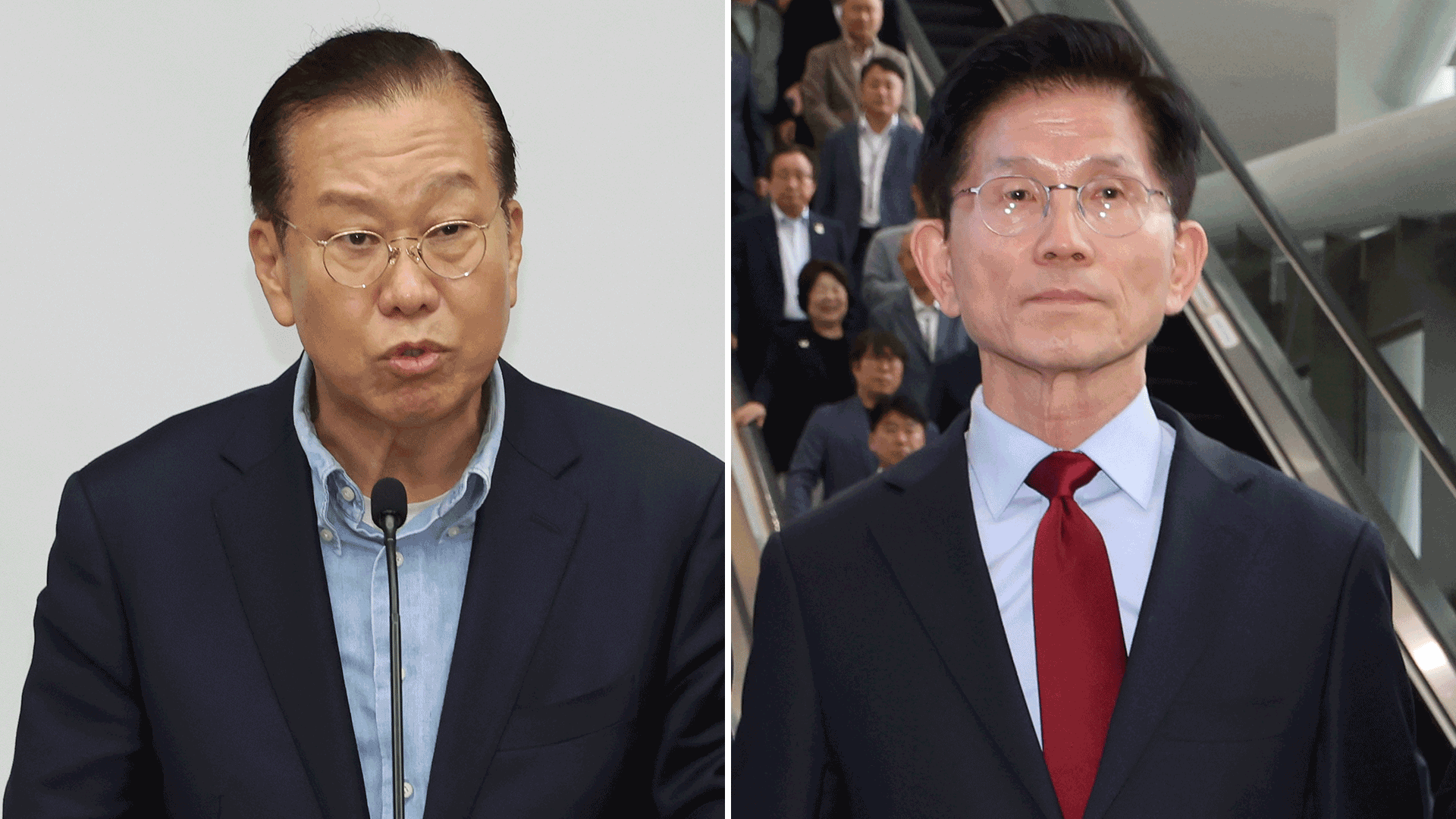 단일화 정면충돌 양상…“전 당원 찬반 조사”